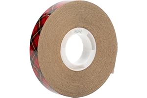 Scotch ATG Adhesive Transfer Tape 924 Clear, 0.50 in x 36 yd 2.0 mil (Pack of 1)