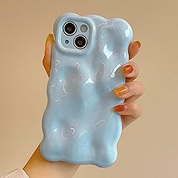 UEEBAI Case for iPhone 14 Pro 6.1 inch, Cute Solid
