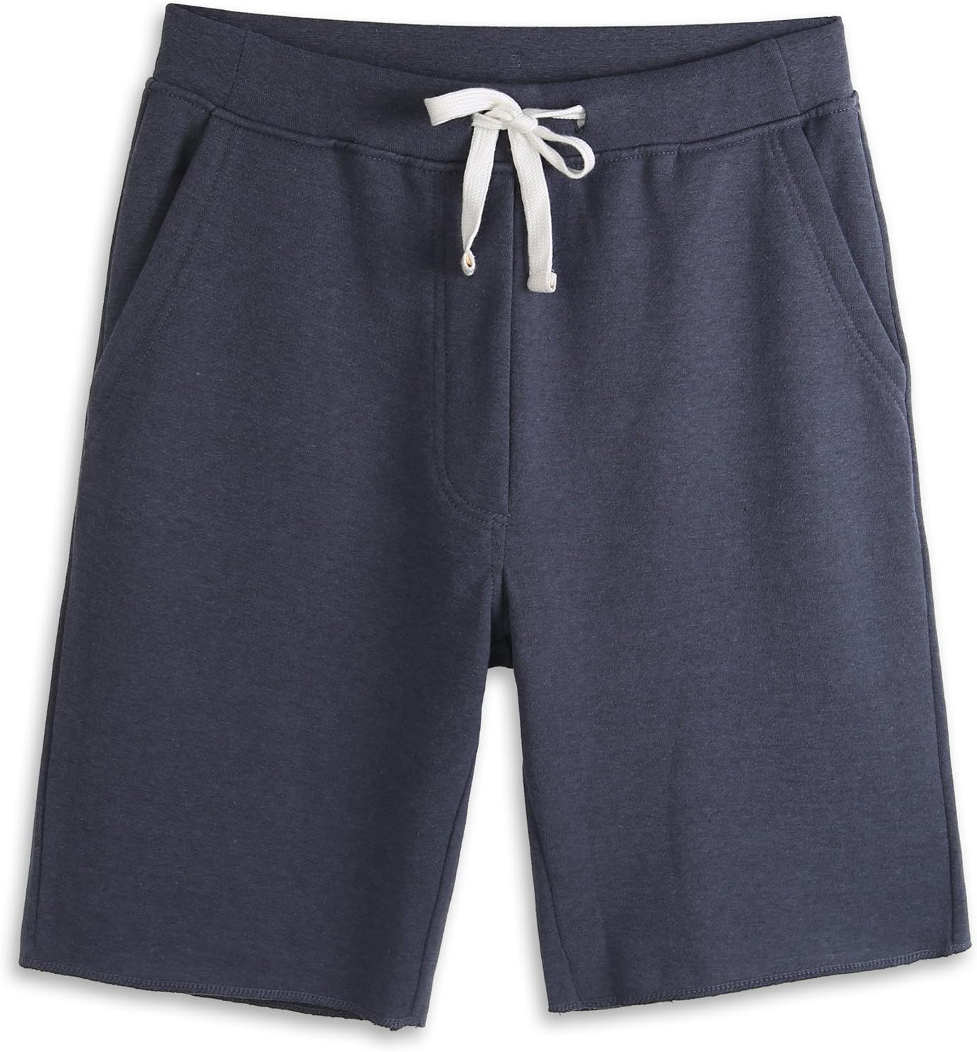 Men's Casual Soft Cotton Elastic Fleece Jogger Gym Active Pocket Shorts