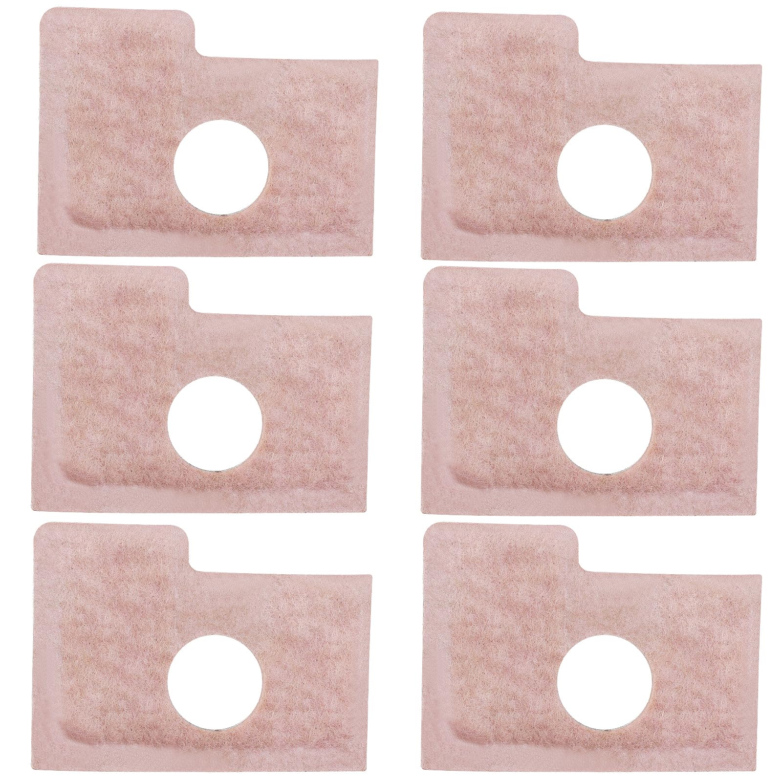 SOAJEE MS180 MS170 Air Filter for 017 018 MS 170 MS 180 MS170C MS180C Chainsaw Parts 1130 124 0800 11301240800 Carburetor Rebuild Pack of 6