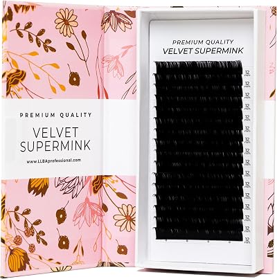 LLBA Easy Fan Volume Eyelash Extensions 0.03 D Curl 7-15mm Mixed Length