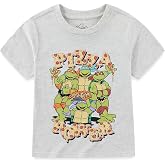 Nickelodeon Teenage Mutant Ninja Turtles Boys Short Sleeve T-Shirt for Big Kids