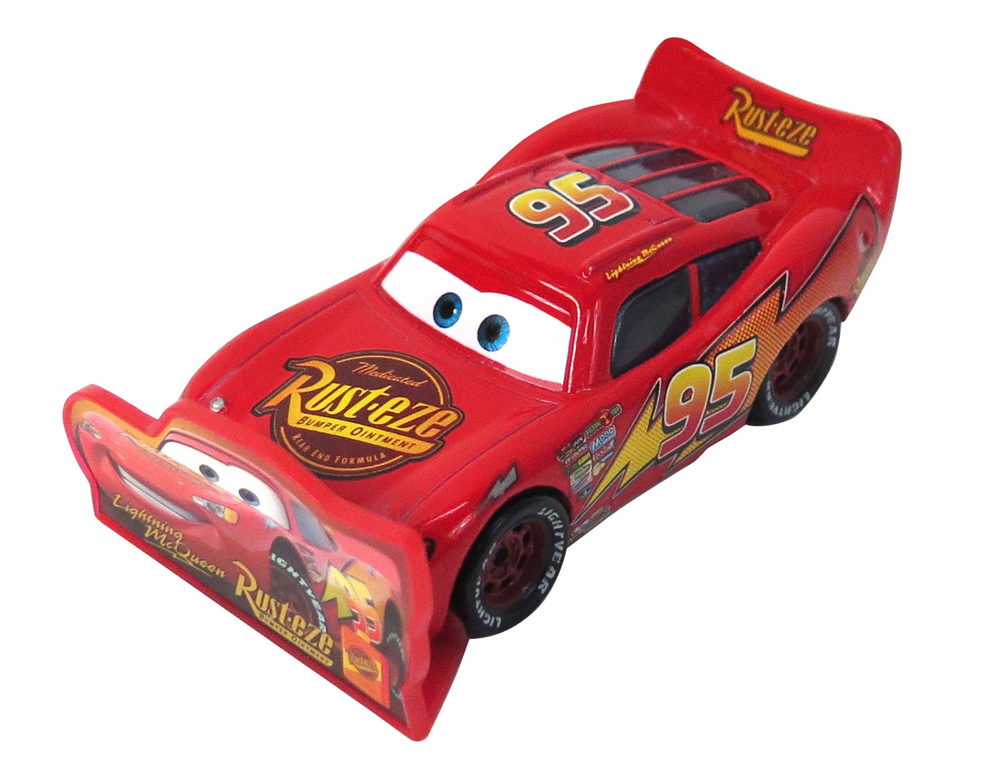 Disney Cars die-cast model car, scale: 1:55 – Model vehicles Lightning McQueen Sign
