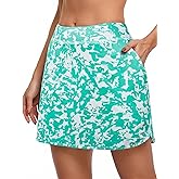 CHICHO Women's Athletic Skirt Tennis Skort with Pockets Golf Skirts Workout Running Sport Skorts
