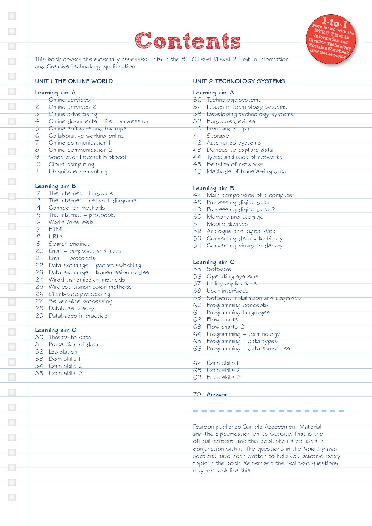 Mua Pearson REVISE BTEC First in I&CT Revision Guide inc online edition ...