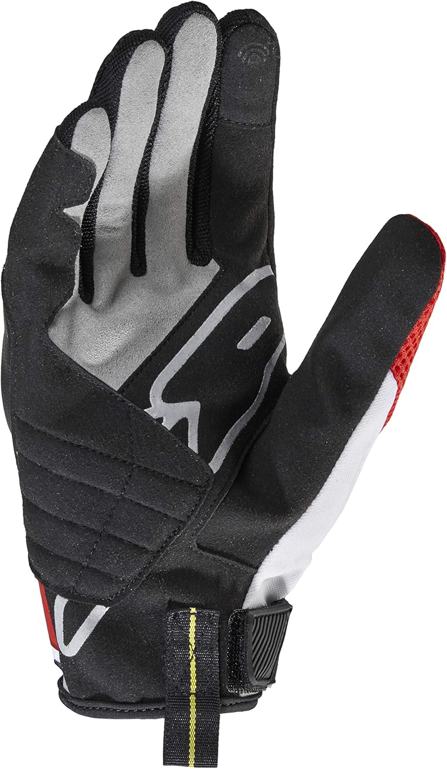 Rouge Spidi Gant Textile Flash-R Evo Taille S