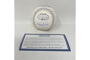 MISTER MANCAVE Derek Jeter New York Yankees Signed Autograph Official MLB Baseball 2008 All Star Game Ball Steiner Sports Certified