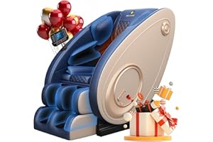 BILITOK Massage Chair Blue-Tooth Connection and Speaker, Recliner with Zero Gravity with Full Body Air Pressure, Easy to Use at Home and in The Office