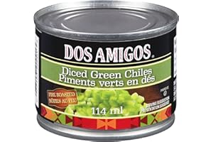 Dos Amigos Canned Diced Green Chiles, 118 ml