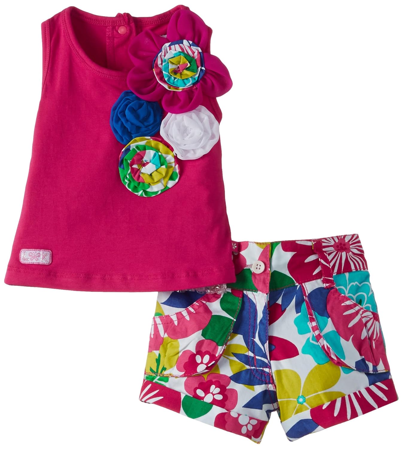 Buy Little Kangaroo Baby Girls Clothing Set at Amazon.in