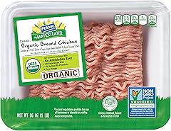 Perdue Harvestland Organic Ground Chicken, Free Range, Non-GMO, All Natural, Fresh, 16 oz.