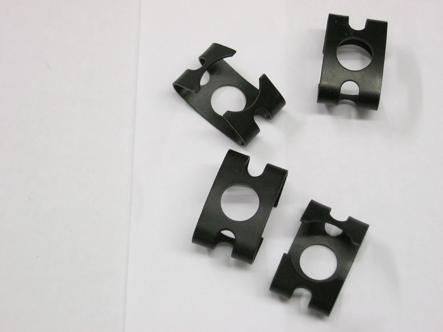VW GOLF MK2 MK1 CABRIOLET SCIROCCO 1.6 1.8 GTI BRAKE HOSE CLIPS 4D0611715B C923, Black
