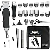 Wahl Clipper USA Deluxe Corded Chrome Pro, Complete Hair and Trimming Kit, Includes Corded Clipper, Cordless Battery Trimmer,