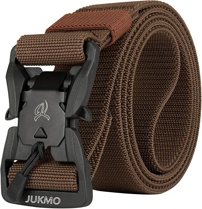 JUKMO Tactical Belt, Military Rigger 1.5" Nylon  Duty