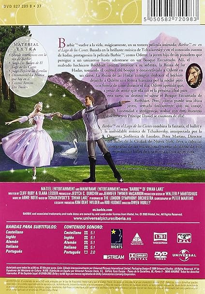 barbie en el lago de los cisnes castellano