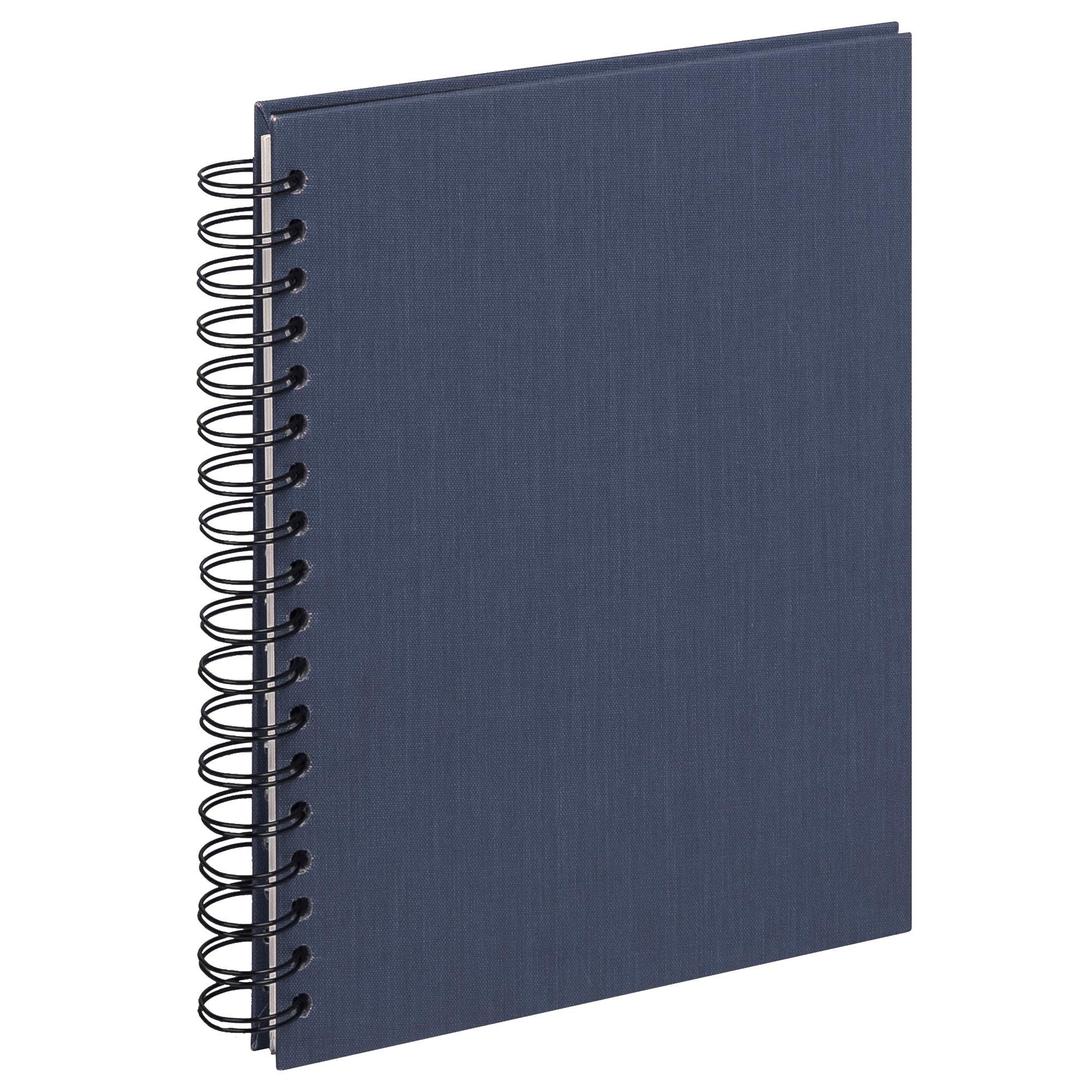 walther Design Photo Album Dark Blue 25 x 19 cm Linen, 6SL2519C20M