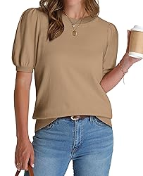 WIHOLL Womens Tops Dressy Casual Spring Summer