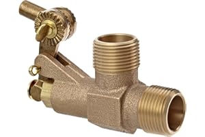 Robert Manufacturing - R400-3/8 R400 Series Bob Red Brass Float Valve, 3/8" NPT Male Inlet x 3/8" NPT Male Outlet, 13 gpm at 85 psi Pressure