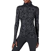 Terramar Womens Cloud Nine 4-Way Stretch Brushed Turtle Neck