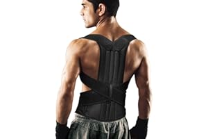 FITSUPPORT Back Brace Posture Corrector for Women and Men Back Lumbar Support Shoulder Posture Support for Improve Posture Provide and Back Pain Relief