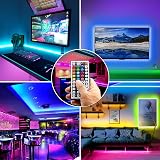 phopollo 10m LED Strip Light with 44-Keys IR Remote RGB 5050 Flexible view 5