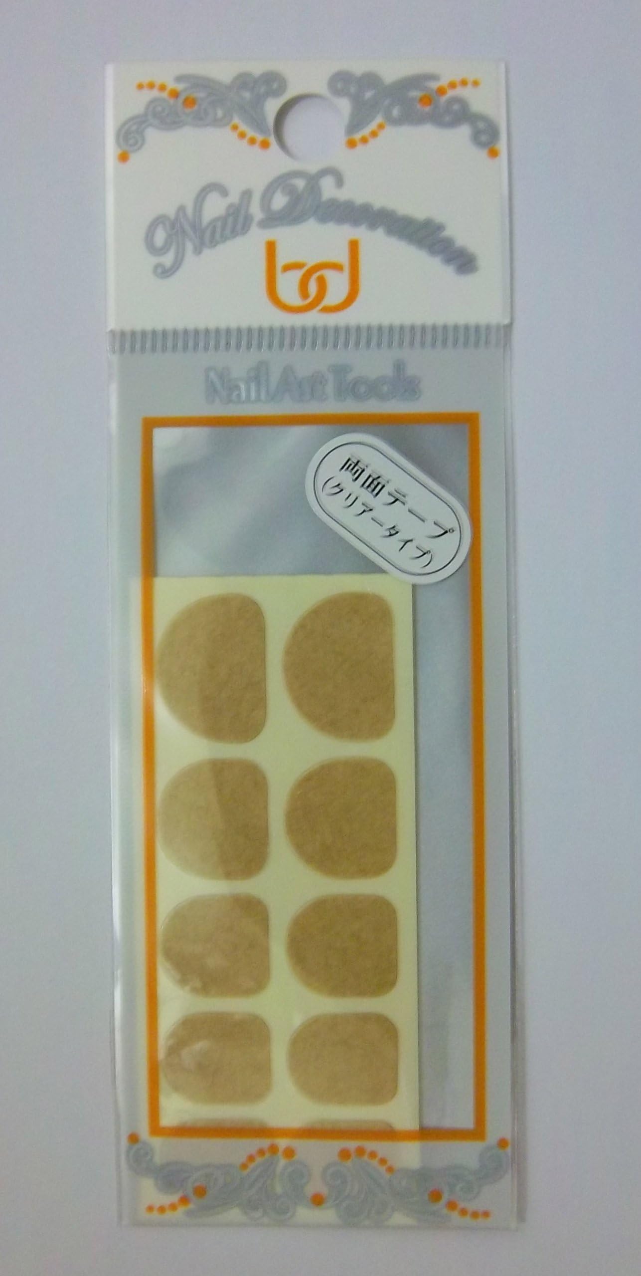 Strong Double Side Adhesive Tape for False Nail Tip (Pack of 4)