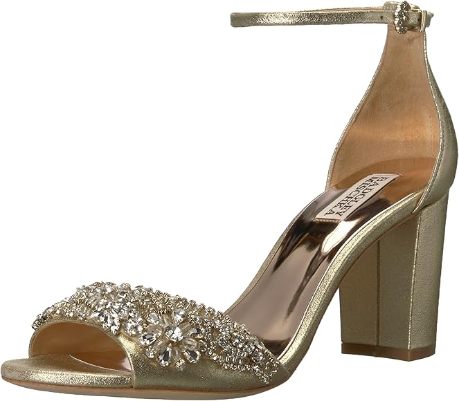 badgley mischka black heels