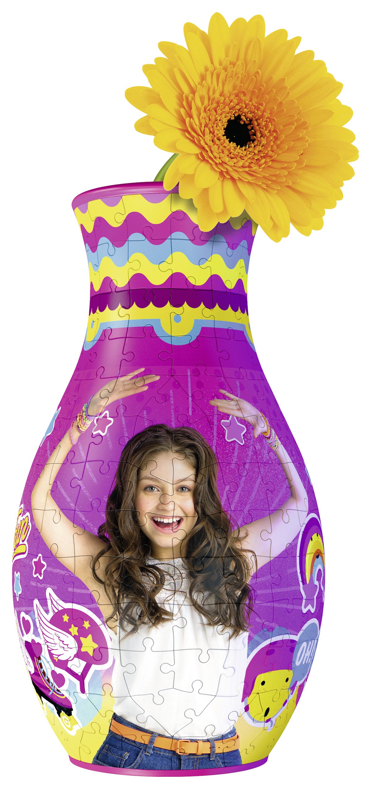 Ravensburger 12096 – Vase of Flowers: Soy Luna 3D Puzzle