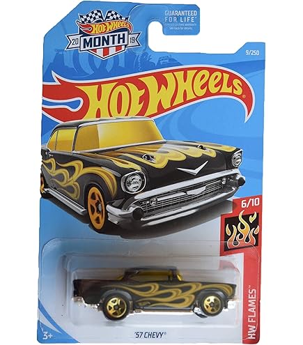 ホットウィール '57 Chevy Nomad フレイム柄7000台限定 100％ホットウィール 1957CHEVY NOMAD Hot Wheels - メルカリ