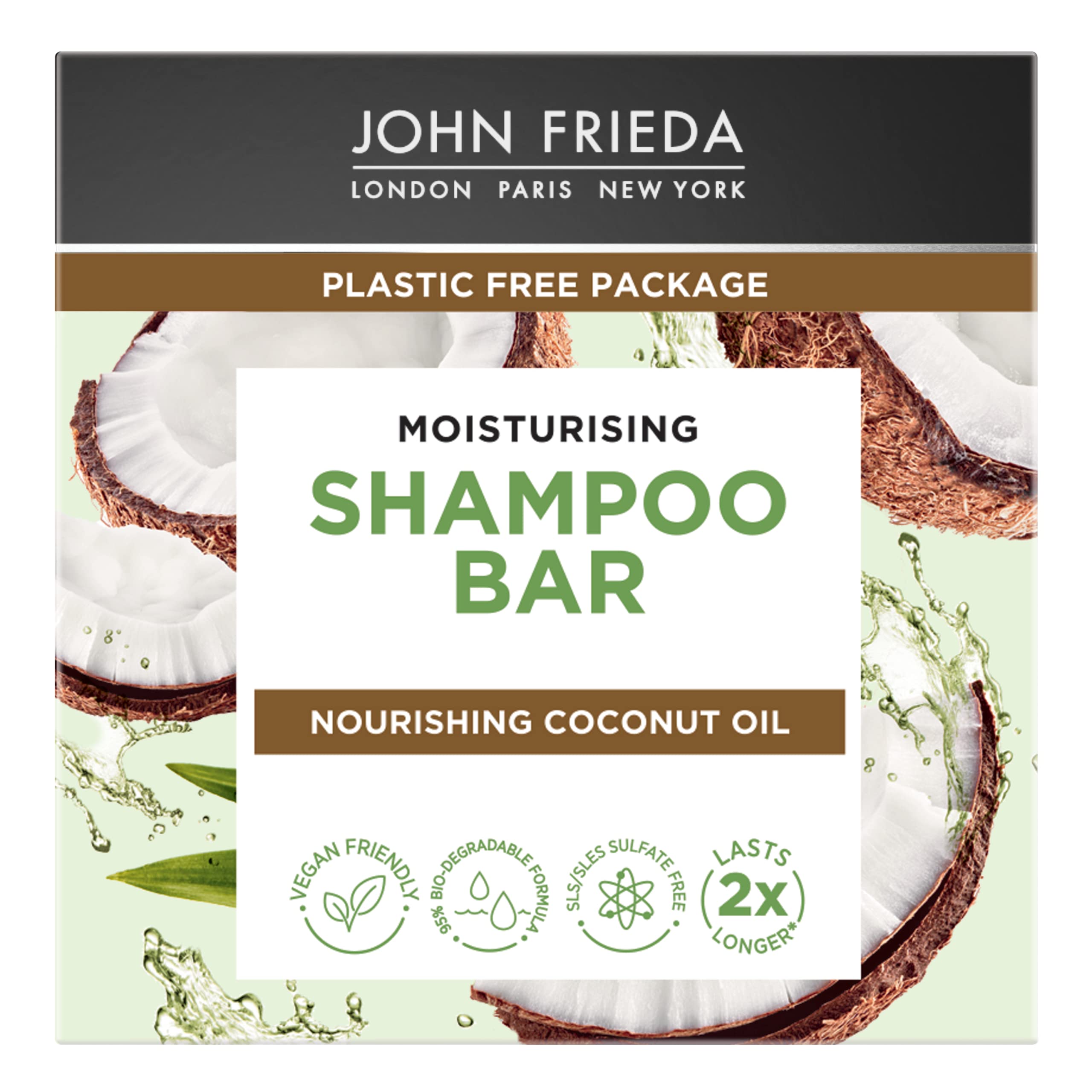 John Frieda Moisturising Shampoo Bar 75g