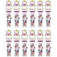Pop Ups! Unicorn Lollipop Holder | Collectable Unicorn Lollipop Case | Unicorn Party Favors for Halloween, Goodie Bags, Piñata Candy, Game Prizes | Bulk Set of 12 | Lollipops Included