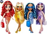 Rainbow High Skyler Swim & Style 11in Doll with Wrap & Accessories view 6