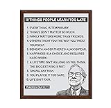 Poster Master Things People Learn Too Late Poster