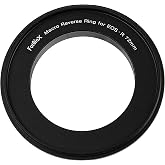 Fotodiox Macro Reverse Ring Compatible with 72mm Filter Thread to Canon RF-Mount Cameras - for Reverse Mounting Lenses