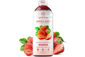 Smartfruit Summer Strawberry + Antioxidants, 100% Real Fruit Purée, Non-GMO, No Additives, Vegan - 48 Fl. Oz
