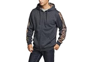 CQR Men's Winter Fleece Pullover Hoodies, Thermal Long Sleeve Hooded Sweatshirt, Cotton-Blend Outdoor/Tactical Shirts