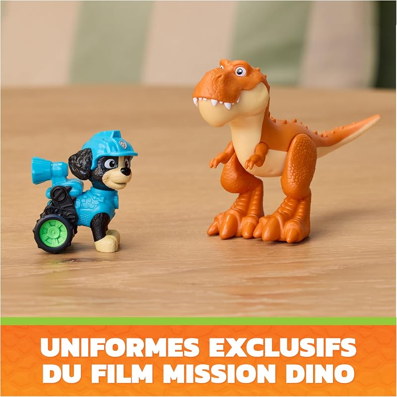 - Pat Patrouille Le Film Mission Dino - Figurines - Jouet Enfant