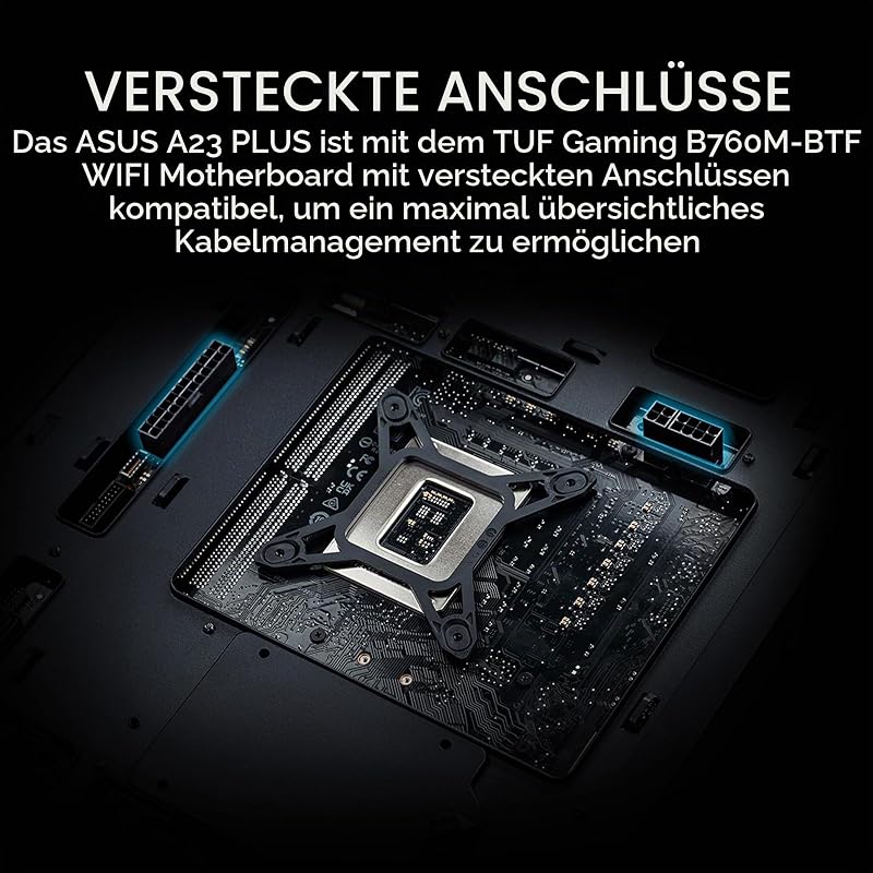 A21 Plus TG ARGB White Micro ATX-Gehäuse, unterstützt Motherboards mit versteckten Anschlüssen, 360-mm-Radiatoren und 380-mm-Grafikkarten, 4 vorinstallierte ARGB-Lüfter, Weiß