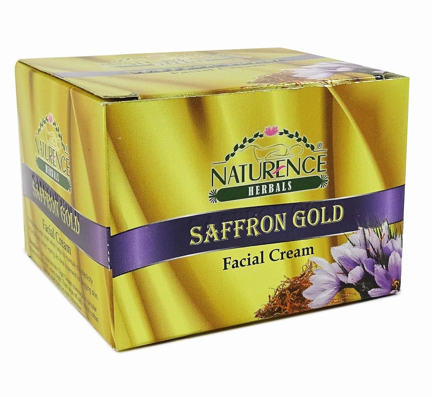 Naturence Herbal Saffron Gold Face Massage Cream (60g) Amazon.in Beauty