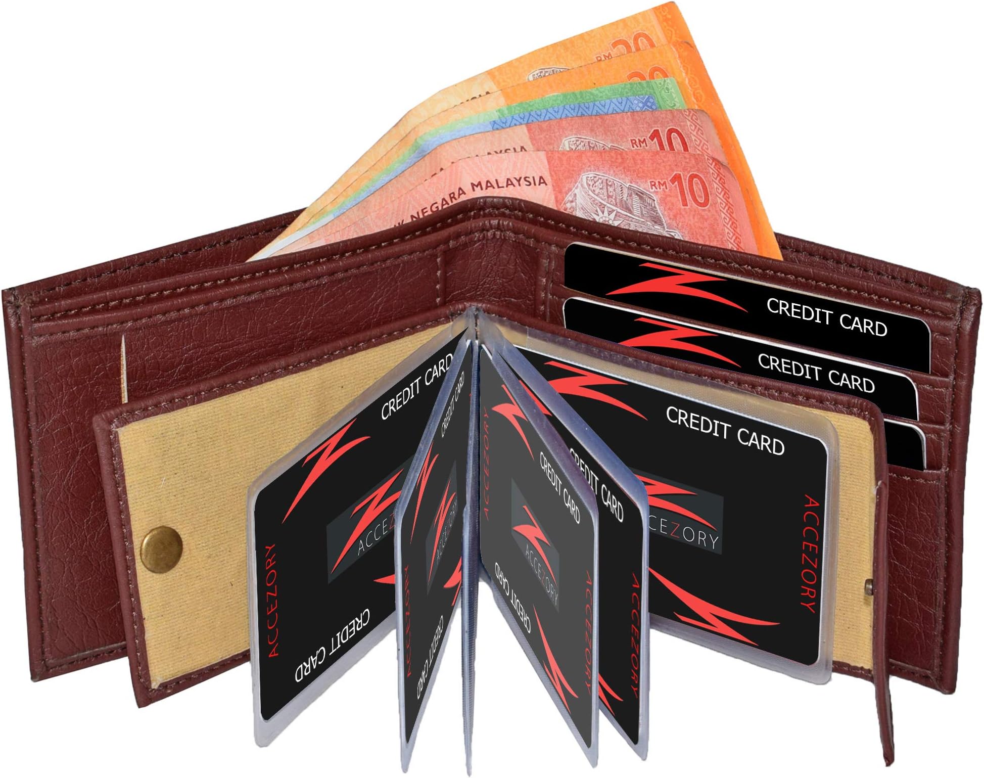 Z Accezory Brown Men's Wallet