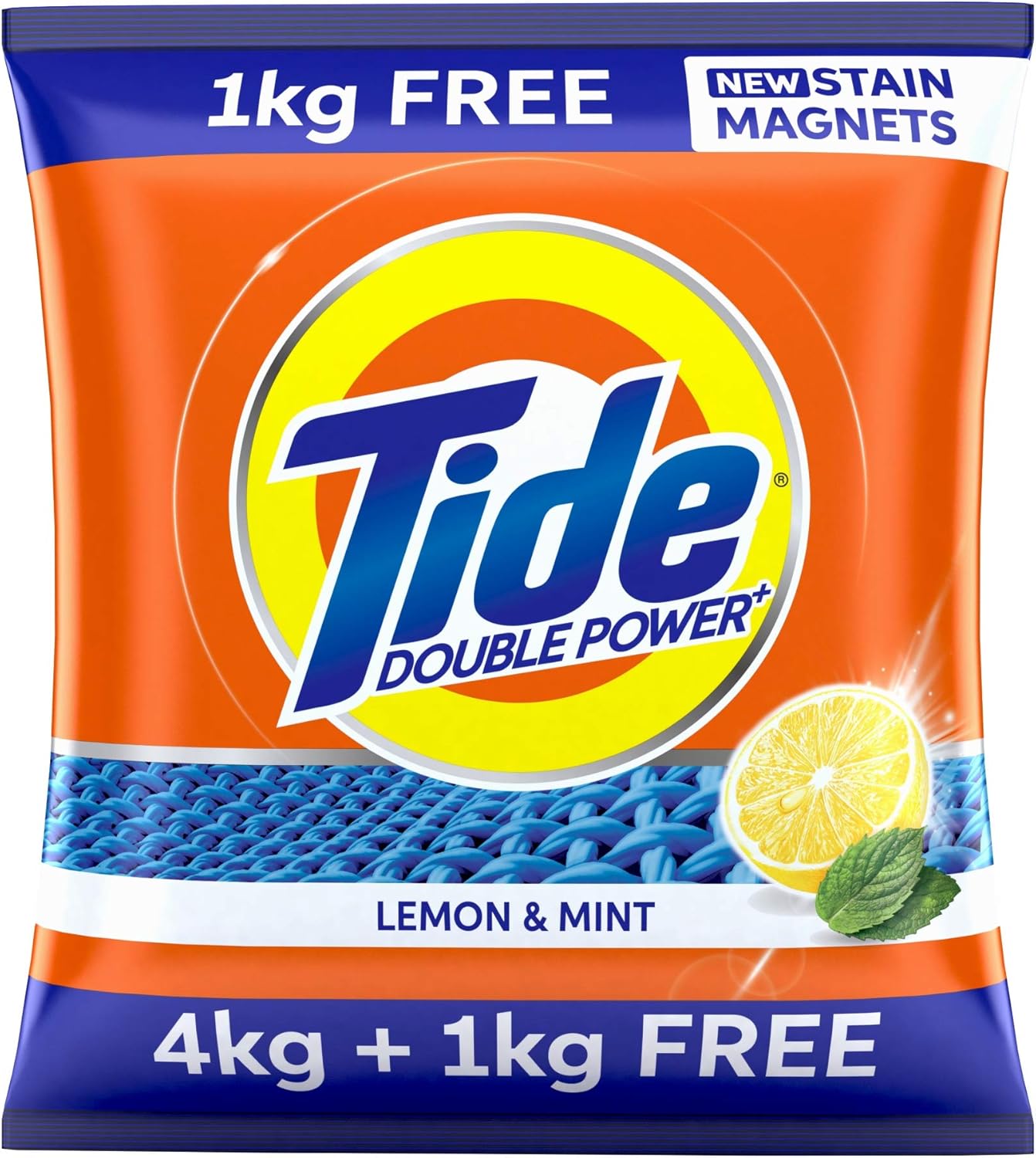 Buy Tide Plus Extra Power Detergent Washing Powder 4 kg (Lemon and