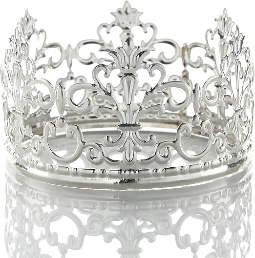 Amazon Com Pokergodz Vintage Mini Princess Crown Cake Topper