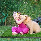 PICK FOR LIFE Large Dog Toilet Tray with Grass Mat 89x58cm with 2 Replacement view 7