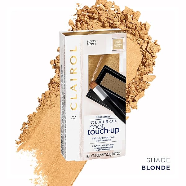 CLAIROL ROOT TOUCH-UP TEMPORARY CONCEALING POWDER, BLONDE HAIR COLOR, PACK OF 1