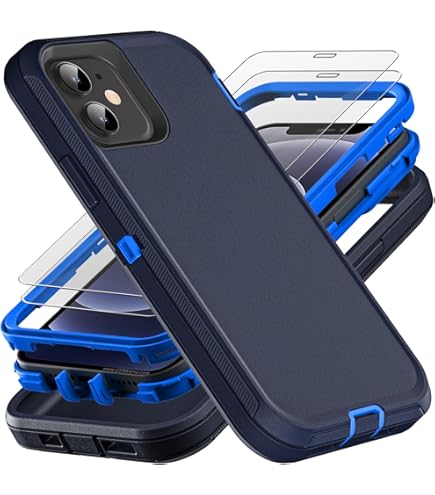 Amazon.com: YKHJKLEC for iPhone 12/12 Pro Case, Military Grade 3