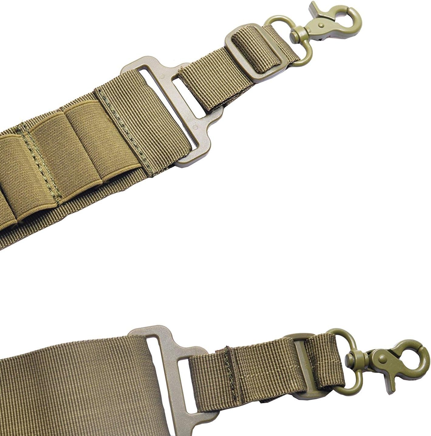 Gun Slings Tactical 2 Point Shotgun Ammo Sling LucieABC Holds 15 Shells Shooting