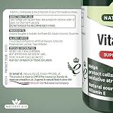 Natures Aid Vitamin E 1000iu - High Strength Natural Antioxidant 30 Softgels view 5