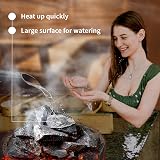 HOUSYLOVE Sauna Rocks, 36 lb Box of Natural Lava Stones for Sauna view 4