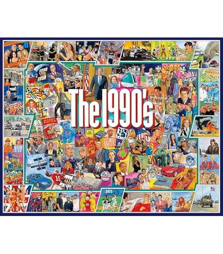 Amazon.com: Ravensburger The 90s 1000 Piece Jigsaw Puzzle for