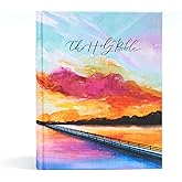 CSB Notetaking Bible, Hosanna Revival Edition, Lake Cloth Over Board, Black Letter, Single-Column, Journaling Space, Reading